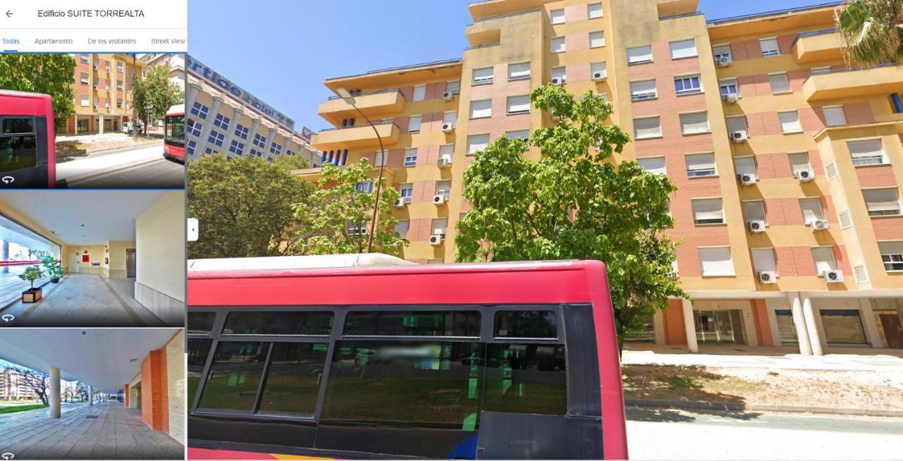 Apartamento Suite Torre Alta Parking Gratis เซบีญา ภายนอก รูปภาพ